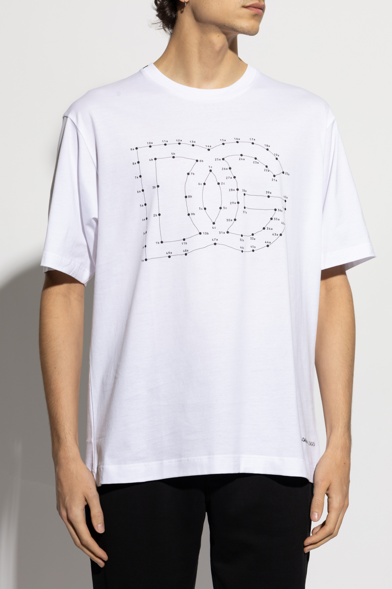 Dolce & Gabbana プリントポケットTシャツ Dolce & Gabbana T-shirt with printed logo | Men's Clothing